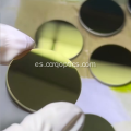 Ventana de vidrio infrarrojo de seleniuro de zinc (Znse) con revestimiento DLC